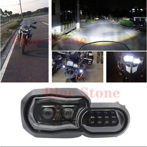 ヘッドライト カバー付 LED BMW F650 GS F700 GSF 800GS ADVF 80...