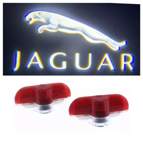 Jaguar ジャガー LED ロゴ プロジェクター ドア カーテシ ランプ Xタイプ XJ XK ...
