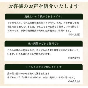 桑の葉茶 粉末 パウダー 国産 桑の葉 青汁 ...の詳細画像2