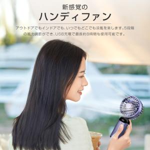 【激安】扇風機 USB 卓上扇風機 強力 5段...の詳細画像2