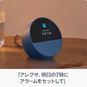 エコースポット スピーカー アレクサ Blue...の詳細画像5