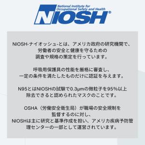 N95 マスク 医療用 NIOSH認証 10枚...の詳細画像3