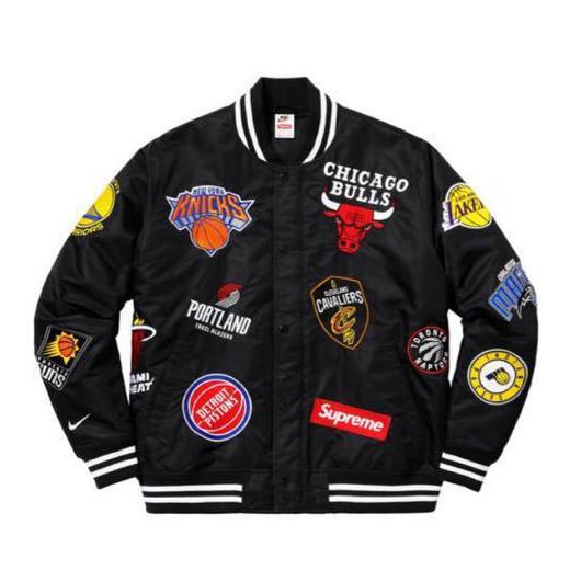 NBAチーム ウォーム ジャケット シュプリーム 18SS NBA Supreme NIKE