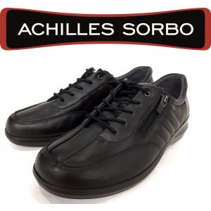アキレス ソルSRL2770 ウォーキング 靴 革靴 スニーカー 幅広 ワイド ソルボセイン レディ...