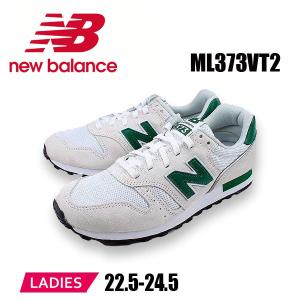 ニューバランス NEW BALANCE スニーカー ホワイト/グレー 靴 レディース ML373VT2｜shobido