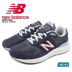 ニューバランス NEW BALANCE スニーカー メンズ ネイビー ランニング ウォーキング 幅広4E 運動靴 カジュアル  MW880NR6｜shobido