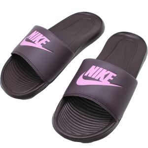 ナイキ NIKE ウィメンズ サンダル ボルドー ピンク ビクトリーワン スライド カジュアル シューズ ベアリーローズ 海 シャワー CN96