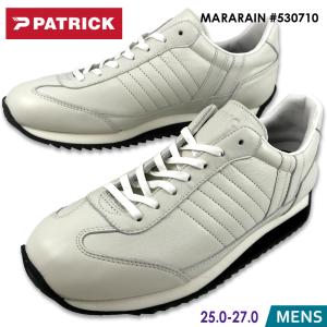 パトリック PATRICK マラレイン_ホワイト ウォータープルーフ 靴 メンズ 530710｜shobido