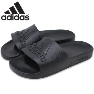 アディダス adidas メンズ サンダル ブラック シャワー スポーツ アディレッタ アクア U IF7371