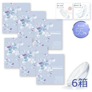 コンタクトレンズ 1day 30枚 6箱 ピュアナチュラルプラス UVモイスト 高含水 55％ ワンデー クリアレンズ UV モイスト 安い 潤い 装用感 クーポン｜粧美堂 ONLINE STORE