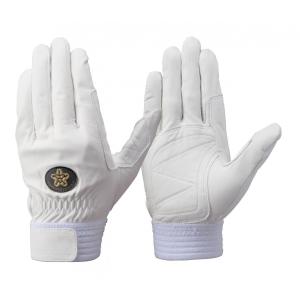 トンボレックス  CS-931WD 牛革製手袋 消防団マーク