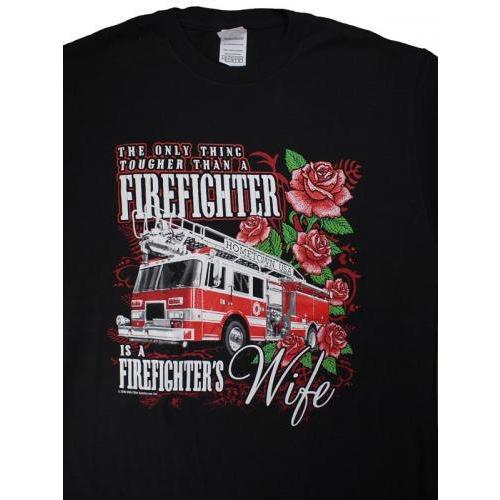 消防Tシャツ Firefighters Wife