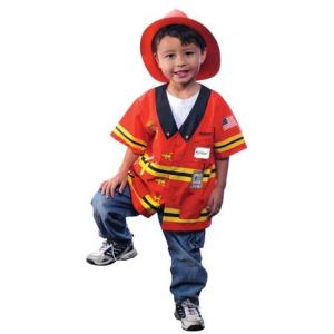 子供用防火服（ヘルメット付）なりきり消防隊員｜shobou119