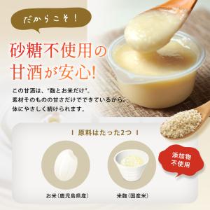 麹屋の甘酒6個入り 食べる甘酒 麹とお米だけ ...の詳細画像5