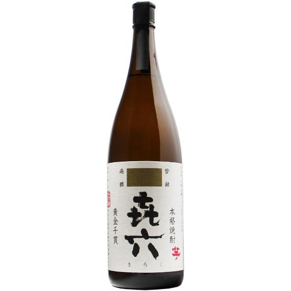 きろく 喜六 25度 1800ml 黒木本店 芋焼酎  1.8L