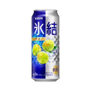 送料無料／キリン 氷結 ウメ 500ml×24缶 1ケース チューハイ うめ｜shochuya-doragon