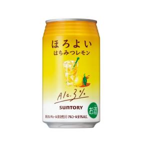 送料無料／サントリーチューハイ ほろよい はちみつレモン  350ml×24本 1ケース｜shochuya-doragon