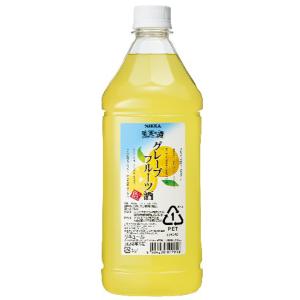 ニッカ 果実の酒 グレープフルーツ酒 15度 1800ml ペットボトル リキュール アサヒ カクテルコンク 業務用｜shochuya-doragon