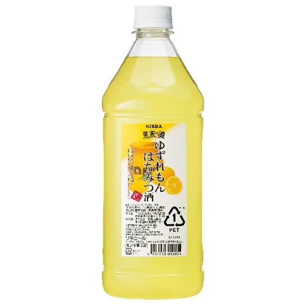 ニッカ 果実の酒 ゆずれもんはちみつ 15度 1800ml ペットボトル リキュール アサヒ カクテ...