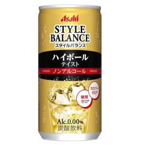 送料無料 アサヒ スタイルバランス ハイボールテイスト 200ml×30缶 ノンアルコール 清涼飲料 飲食店様限定｜焼酎屋ドラゴン