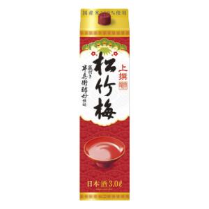 【昭和レトロ】寶酒造　松竹梅門松セット 宝酒造 上撰 松竹梅 サケパック 2L紙パック 2000ml : 焼酎屋ドラゴン