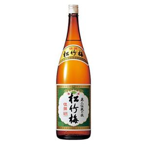 宝酒造 送料無料 上撰 松竹梅 1.8L×6本入り 瓶 1ケース 1800ml プラ