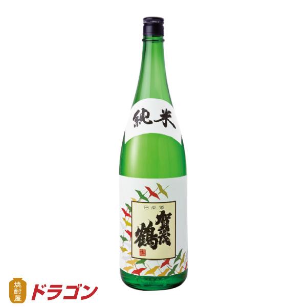 賀茂鶴 純米酒 1.8L 辛口 1800ml 日本酒 清酒