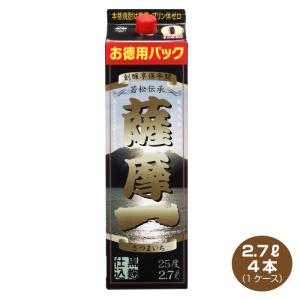 霧島酒造 送料無料 黒霧島 25度 芋焼酎 1.8Lパック×6本 25% 1800ml 1