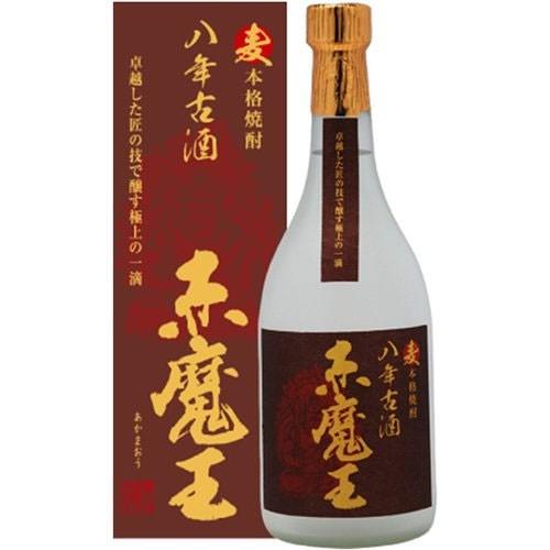 赤魔王 麦八年 古酒 25度 720ml 櫻の郷醸造(本格麦焼酎)  あかまおう むぎ8年