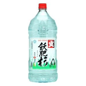 送料無料 爽 飫肥杉 いも焼酎 20度 4L 1本 4000mlペット 本格芋焼酎 大容量 おびすぎ 井上酒造｜焼酎屋ドラゴン