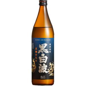 さつま 黒白波 薩摩焼酎 黒麹仕込み 25度 900ml 薩摩酒造 芋焼酎 くろしらなみ