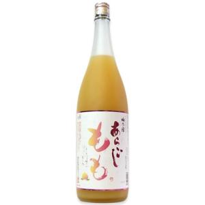 梅乃宿 あらごしもも酒 8度  1800ml 1.8L｜shochuya-doragon