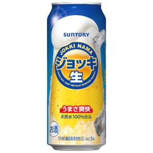 送料無料 サントリー ジョッキ生 500ml×24缶 1ケース 新ジャンル｜shochuya-doragon