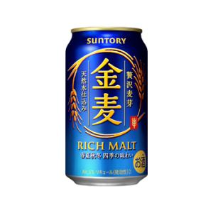 金麦 リッチモルト 350ml 1ケース（24本入）サントリー