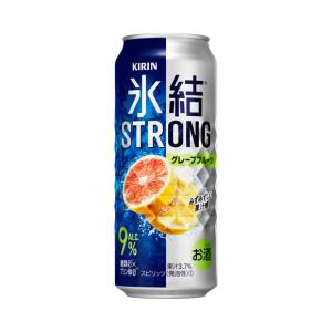 送料無料／キリン 氷結 ストロング グレープフルーツ  500ml×24缶 1ケース チューハイ｜shochuya-doragon