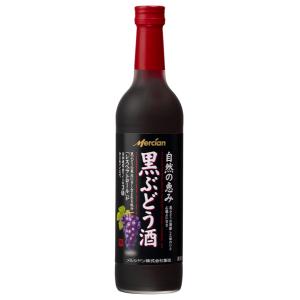 送料無料 自然の恵み 黒ぶどう酒 600ml×12本 日本 シャトー・メルシャン｜shochuya-doragon