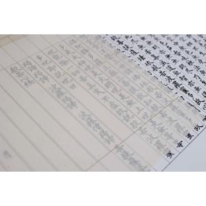 写経用紙 お徳用100枚 罫線入 般若心経の詳細画像2