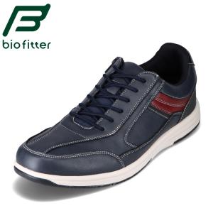 バイオフィッター Bio Fitter BF-4601 メンズ スニーカー カジュアルシューズ 防水 雨の日 晴雨兼用 反射材 ネイビー｜shoe-chiyoda