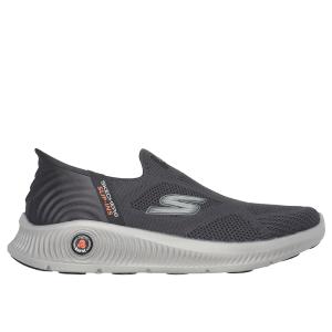 スケッチャーズ SKECHERS 216301 メンズ スリッポン ウォーキングシューズ GO WALK ANYWHERE - T チャコールグレー｜shoe-chiyoda