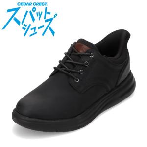スパットシューズ（スニーカータイプ） ウォッシャブル セダークレスト CC-71250 メンズ スニーカー 防水 シューズ 人気 ブランド ブラック 爆買 SALE