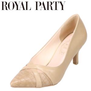 ロイヤルパーティ ROYAL PARTY RP5021 レディース パンプス ポインテッドトゥ クッ...