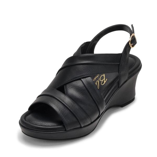 セピアブラッサム バックストラップウェッジサンダル 387 レディース サンダル ウェッジソール ク...