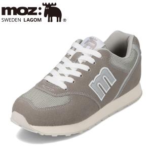 レディース ローカットスニーカー モズ スウェーデン MOZ sweden MOZ-900 ロゴ シンプル 人気 ブランド おしゃれ かわいい グレー 爆買 SALE
