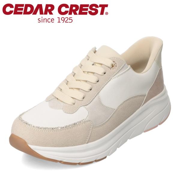 セダークレスト カジュアルスニーカー CC-3503 レディース スニーカー スパットシューズ ロー...