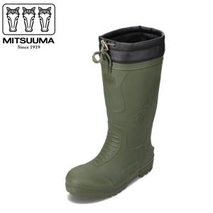 ミツウマ MITSUUMA SAFTEC-1100 メンズ セーフティブーツ 長靴