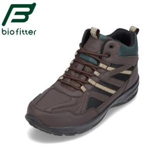 バイオフィッター スノースタイル Bio Fitter BF-7121 メンズ スニーカー レインシューズ 防寒シューズ 防滑 雨 雪 ブラウン｜shoe-chiyoda