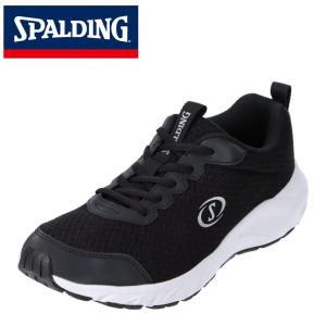 【SALE】スポルディング SPALDING JIN 3690 メンズ スポーツシューズ ランニングシューズ 5E 幅広 ワイド ブラック｜shoe-chiyoda