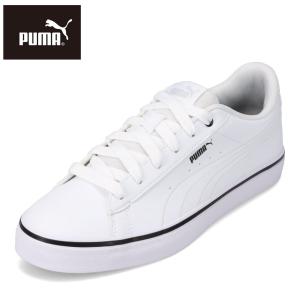 PUMA プーマ 389908.01M メンズ スポーツシューズ トレーニング プーマ V コート バルク EB ホワイト×ブラック｜SHOEPLAZA Yahoo!店