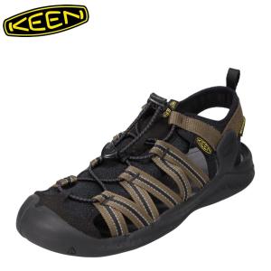 キーン KEEN 1026123 メンズ サンダル 水陸両用 軽量 速乾性 レジャー 旅行 オリーブ