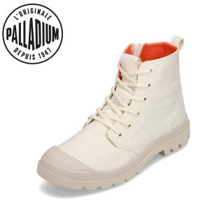 パラディウム PALLADIUM 77856 メンズ スニーカー 防水 雨 晴雨兼用 ジッパー ファスナー アンティークホワイト｜shoe-chiyoda